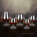 Haonai European Crystal Brandy Glasses Capri Balloon Brandy Glass Crafted of fine non-leaded crystal